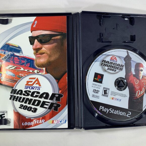 PlayStation 2 Game EA Sports NASCAR Thunder 2003 Complete Tested Rated E Tested - Picture 2 of 5